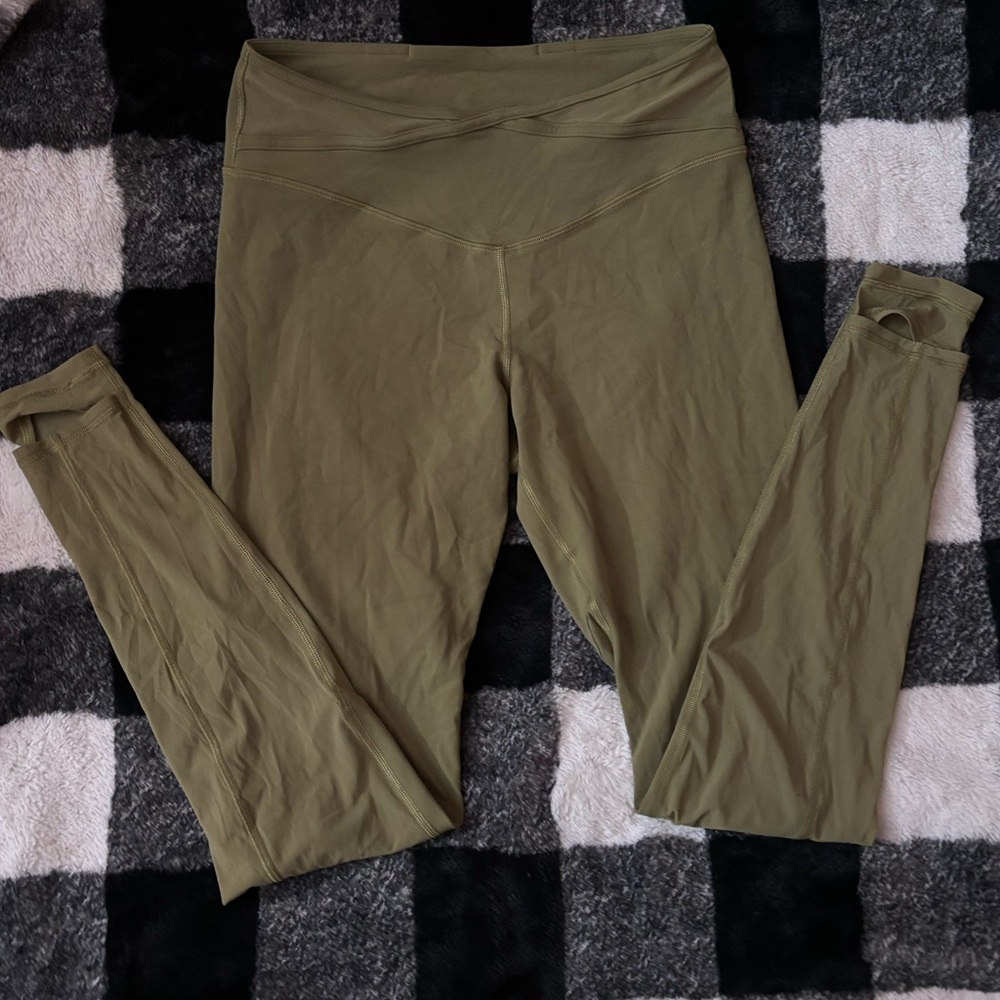 Lululemon nulu crisscross mesh tight sz10 - Picture 7 of 15